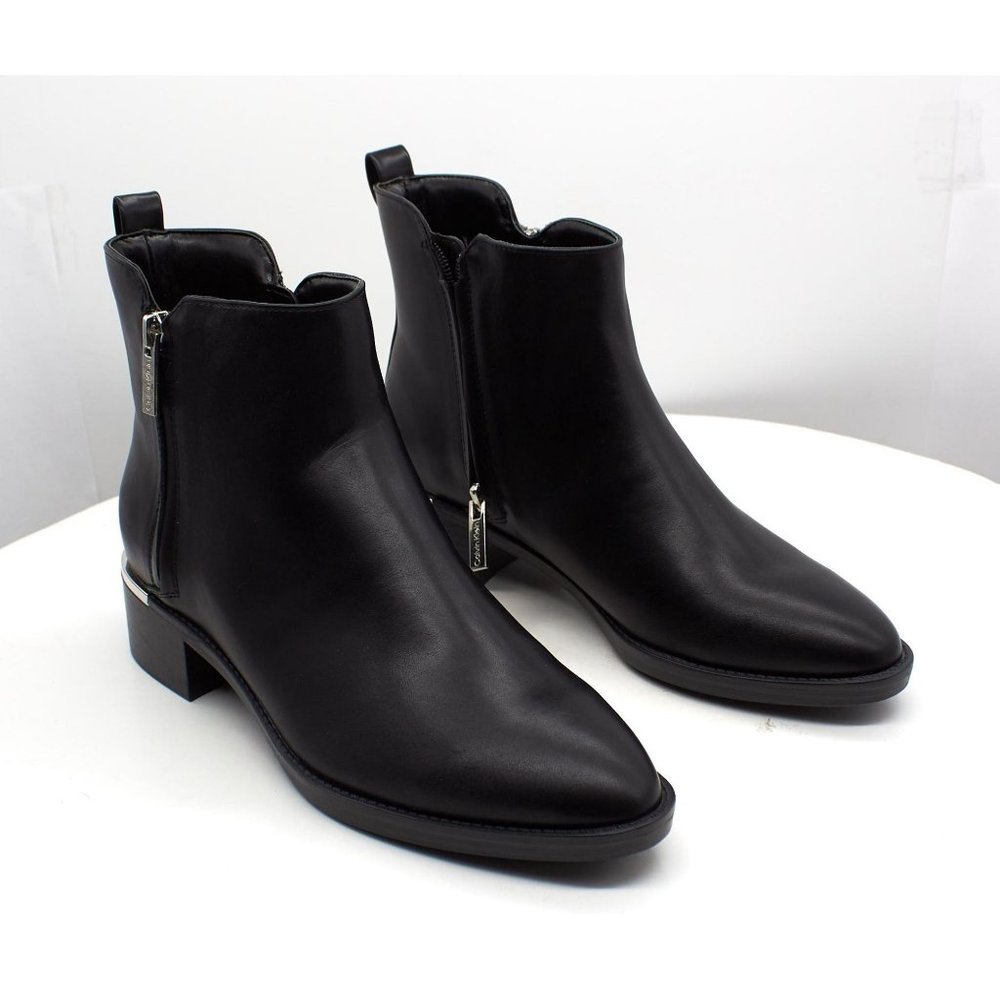 Calvin Klein Women's Deniece Block Heel Ankle Booties Women's Shoes - Picture 1 of 8